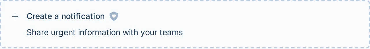 Notification banner in pickled.love, a pickleball communication hub for league managers
